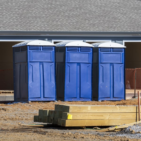 how can i report damages or issues with the portable toilets during my rental period in Limon